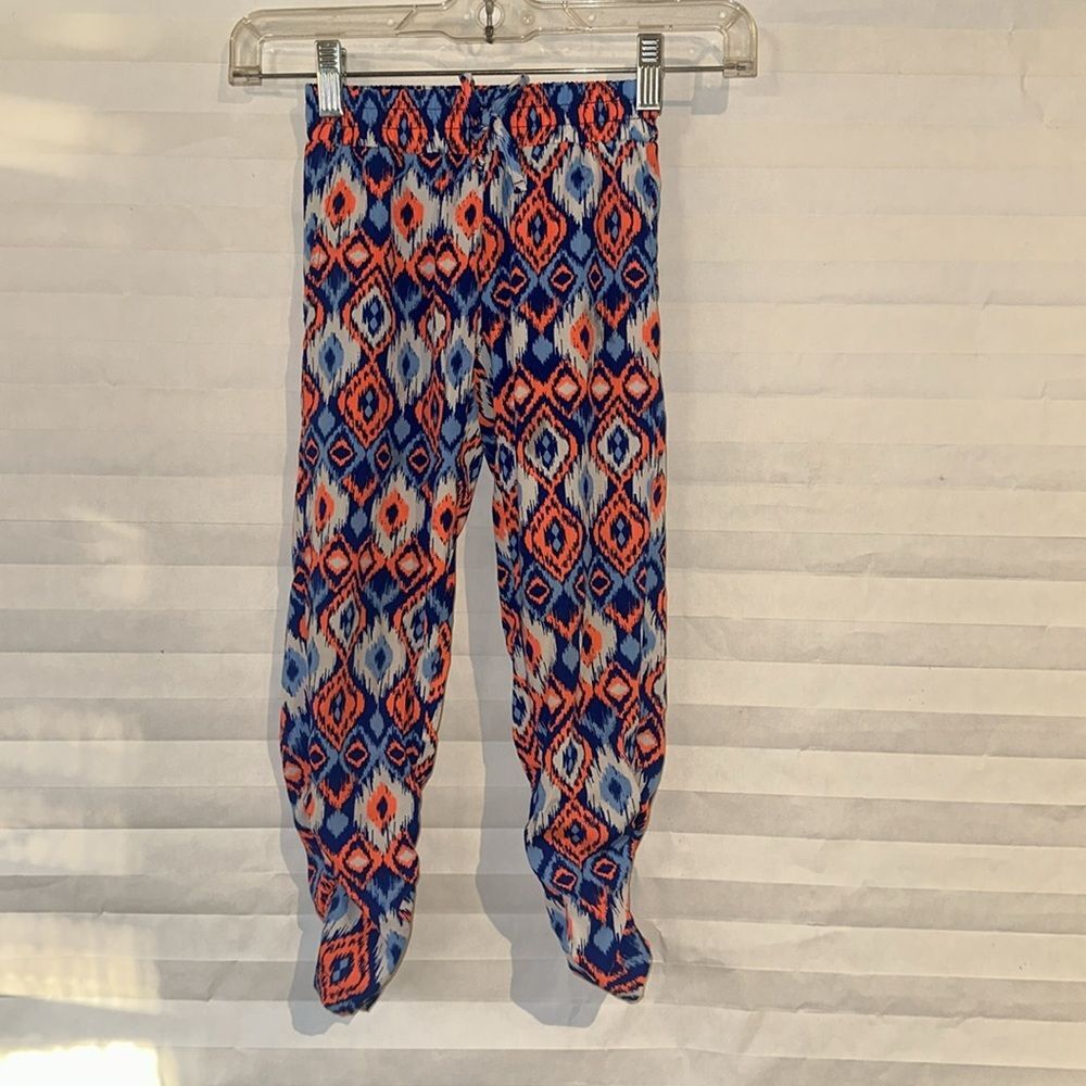 Faded Glory Girl's Casual Pants Multicolor Size XS Lightweight Comfort Fit
